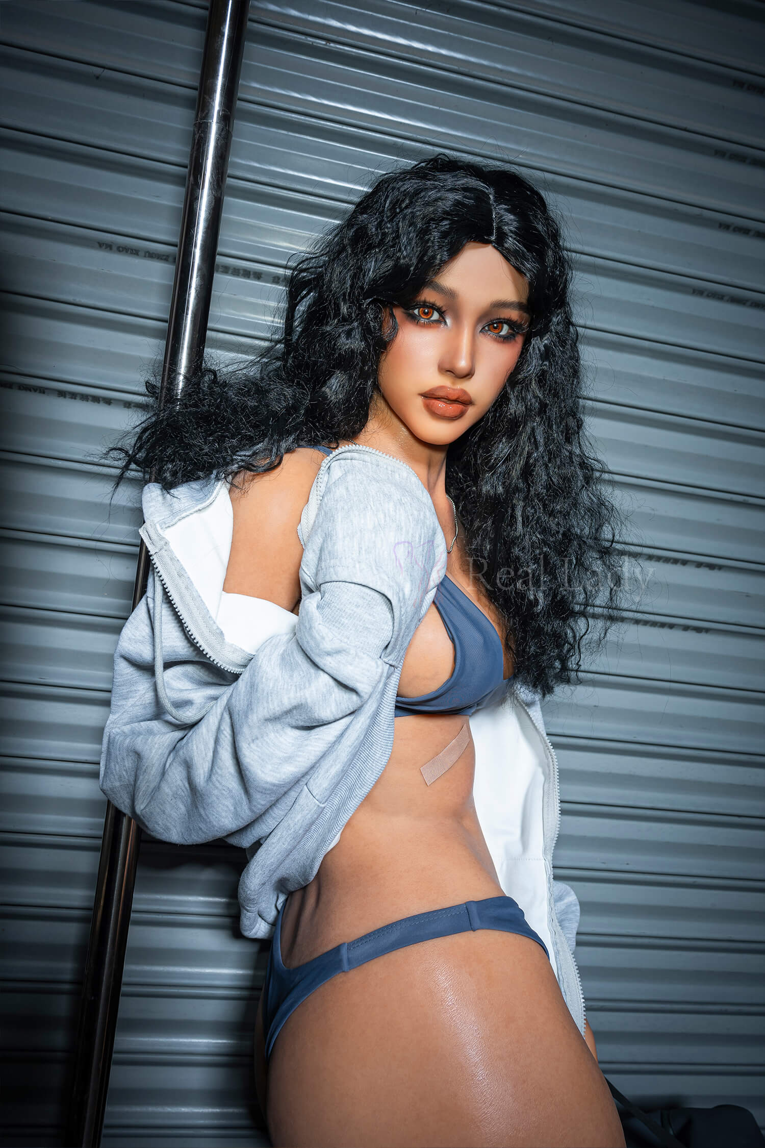 Real Lady Doll 170cm (5ft7") D-Cup Brunette Sexy S42 Head Silicone Sex Doll - Lexi