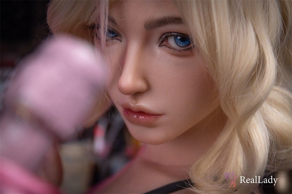 Real Lady Doll 170cm (5ft7") Short Blonde Hair Bar Girl Silicone Doll - Hershey Anime