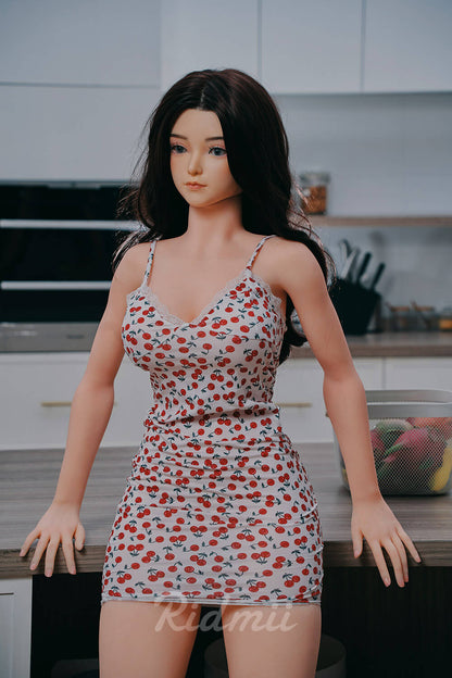 Ridmii 163cm (5ft3") Beautiful Sensual Hybrid Sex Doll Silicone Head & TPE Body - Olympia