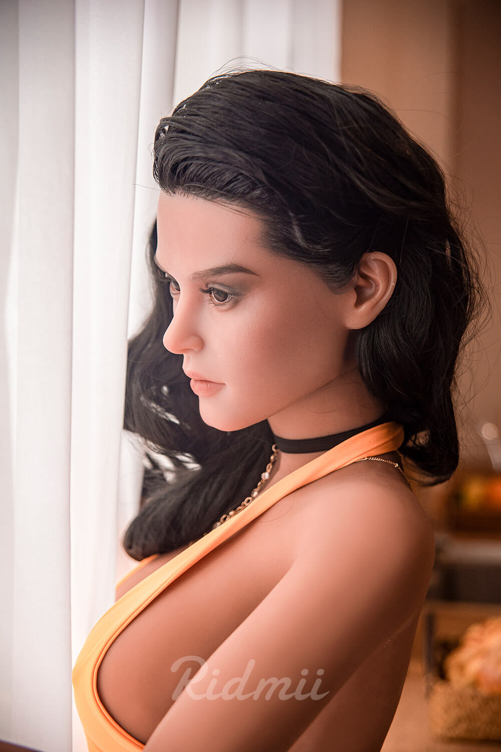 Ridmii 163cm (5ft3") Dark Tanned Hybrid Love Sex Doll - Stephine Plus