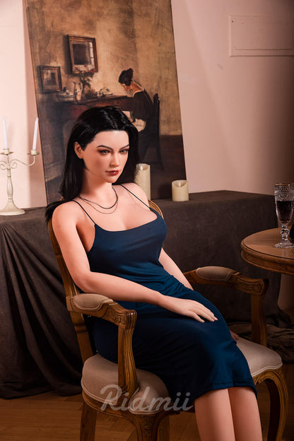 Ridmii 163cm (5ft3")  Hybrid Sex Doll Silicone Head & TPE Body - Karyn