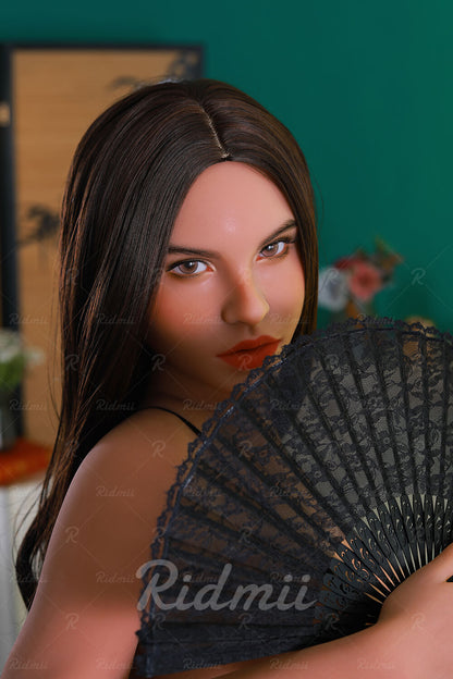 Ridmii 166cm (5ft5") Busty Bombshell BBW Hybrid Sex Doll – Abella