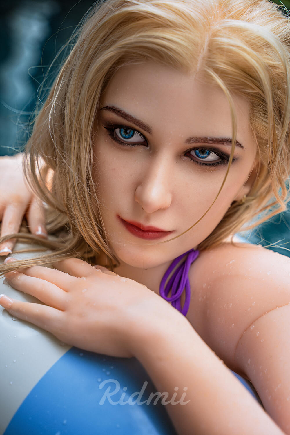 Ridmii 166cm (5ft5") Sexy Blonde Skinny Hybrid Sex Doll – Gloria