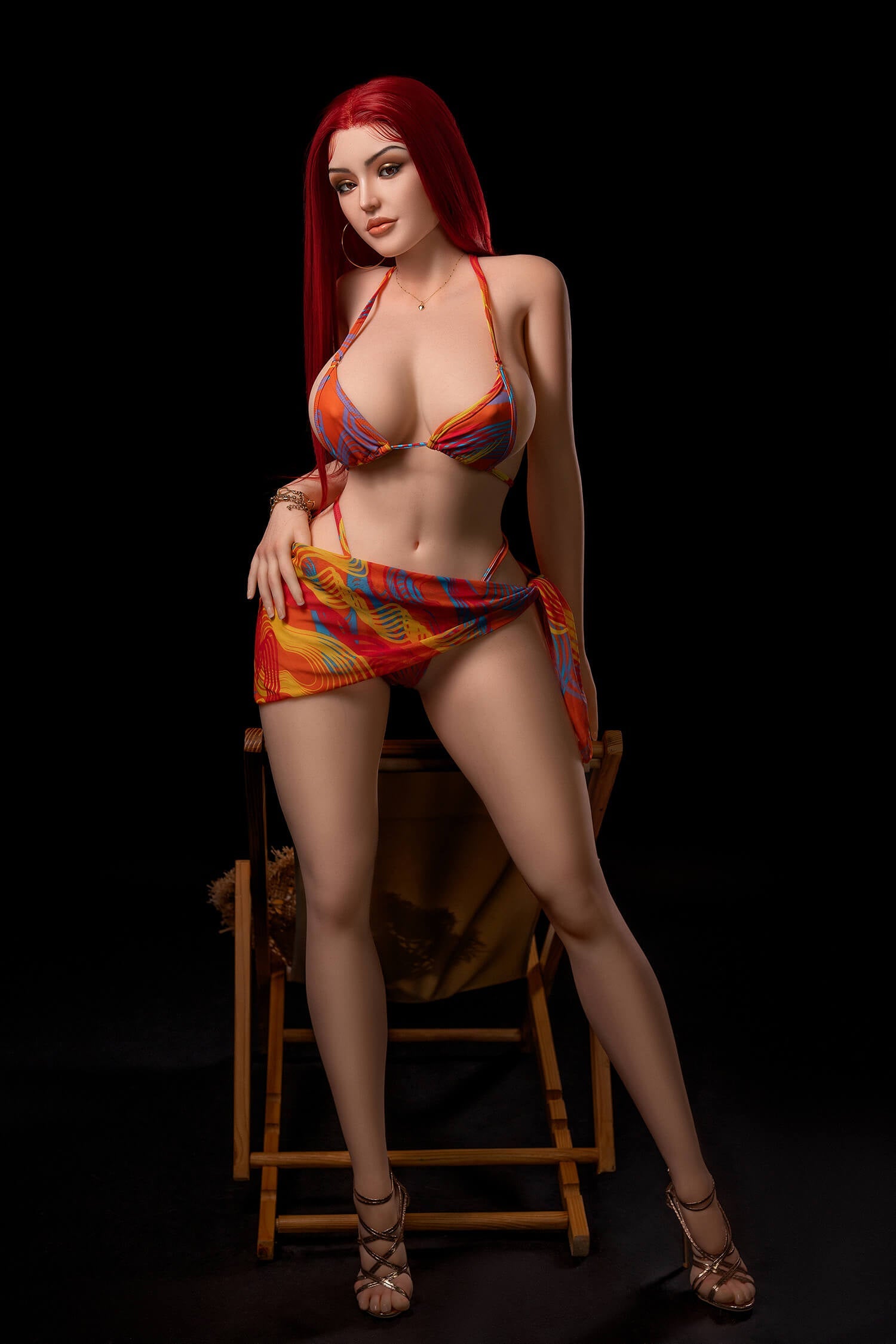 Rosretty 169cm (5ft5") Busty Redhead Hybrid Sex Doll - D-Cup - Helen