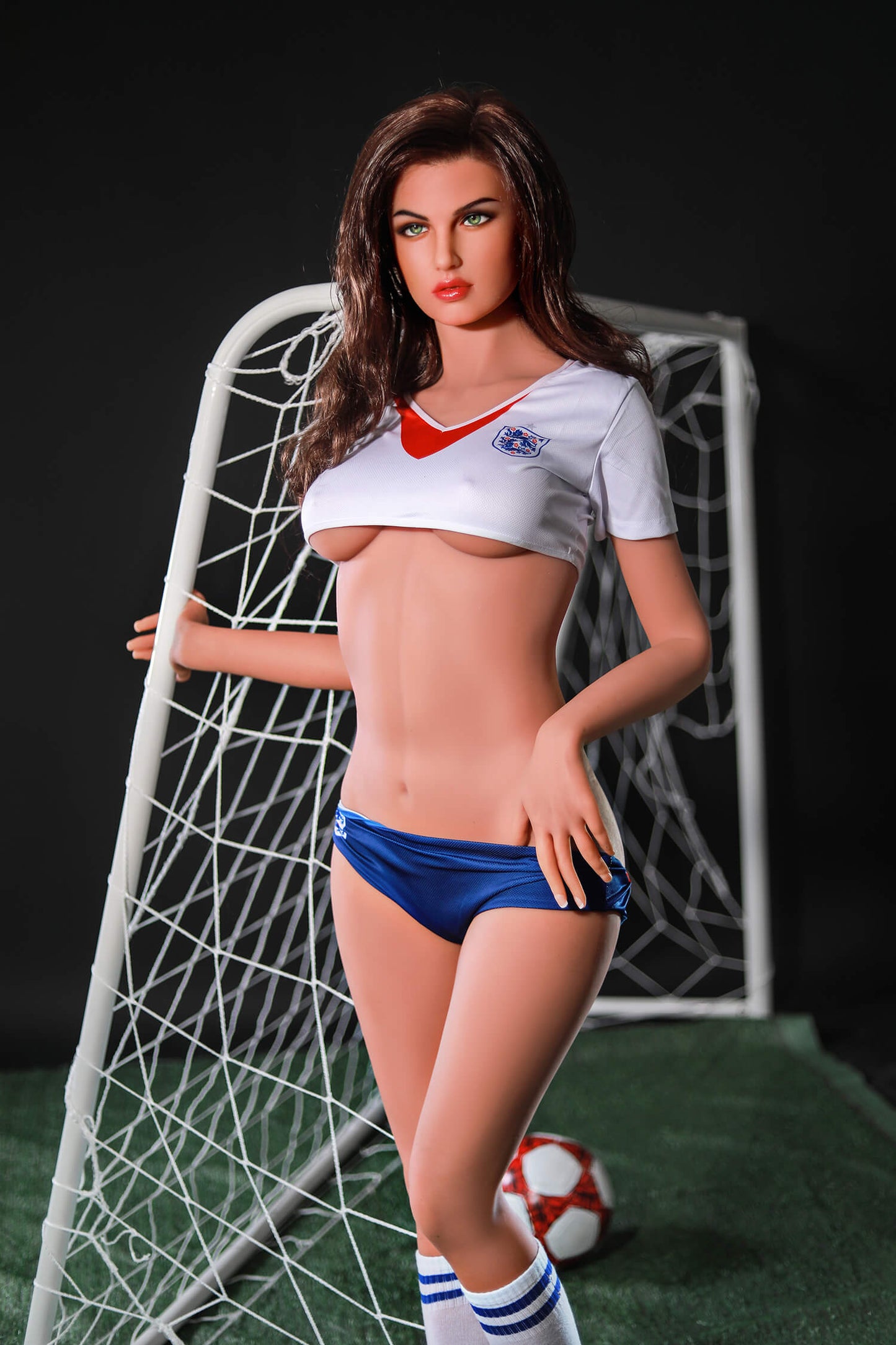 Rosretty 173cm (5ft6") Soccer Girl Hybrid Sex Doll - D-Cup - Goffney