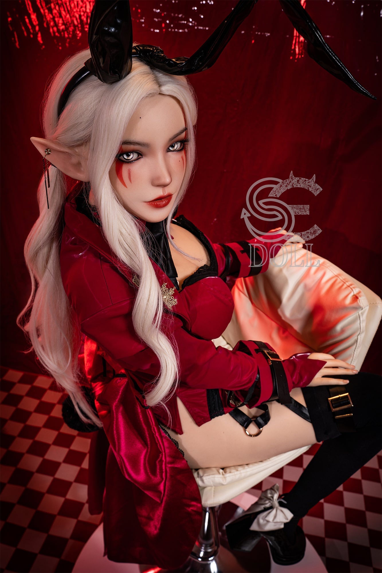 SE Dolls 155cm (5ft1') D-Cup Blonde Cosplay Silicone Pro Sex Doll - Aryana.A [In Stock USA]