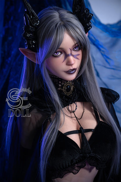 SE Dolls 161cm (5ft3') E-Cup  Dark Elf Fantasy Silicone Pro Sex Doll  Aryana.C [In Stock USA]