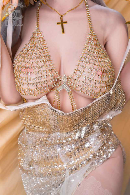 SE Dolls 167cm (5ft5") Exotic Platinum Elf Full Silicone Sex Doll - E-Cup - Evadora A.