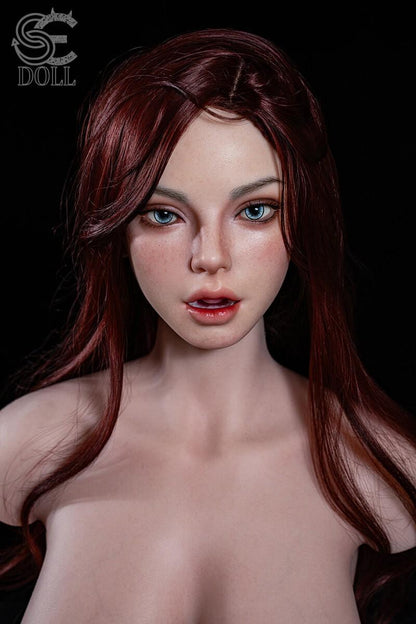 107cm (3ft6") H-Cup Redhead Silicone Sex Doll Torso Scarlett Reed.A - In Stock | US Only