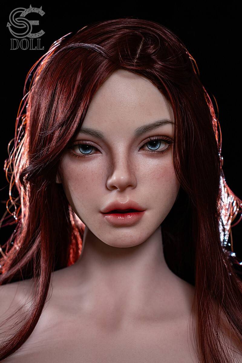 107cm (3ft6") H-Cup Redhead Silicone Sex Doll Torso Scarlett Reed.A - In Stock | US Only