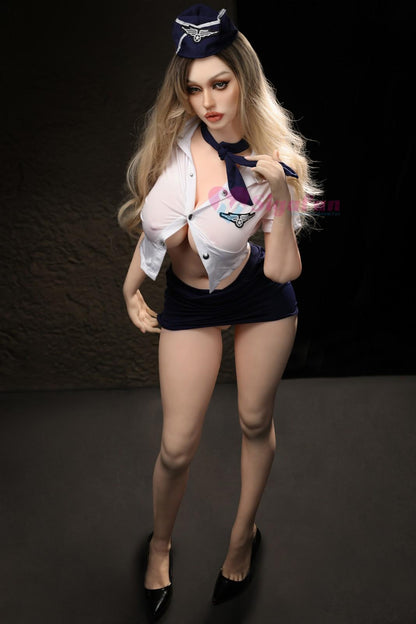 Sigafun 159cm (5ft2") AI Hybrid Sex Doll Sensational Stewardess - Ada