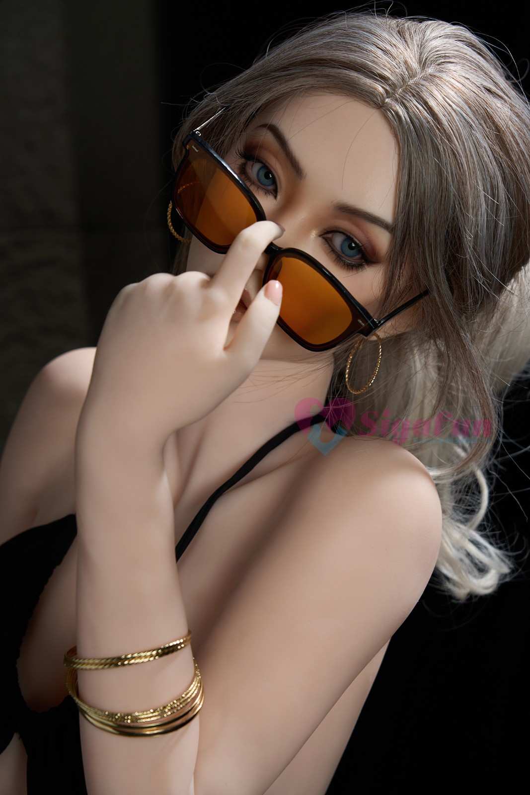Sigafun 164cm (5ft3") Blonde Lady AI Hybrid Sex Doll - Yuri