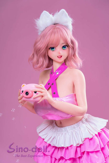 Sino Doll 143cm (4ft8") Big Breasts Full Platinum Silicone Sex Doll - Soft-Max – Linlan