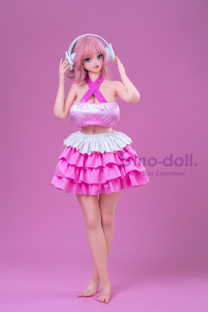 Sino Doll 143cm (4ft8") Big Breasts Full Platinum Silicone Sex Doll - Soft-Max – Linlan