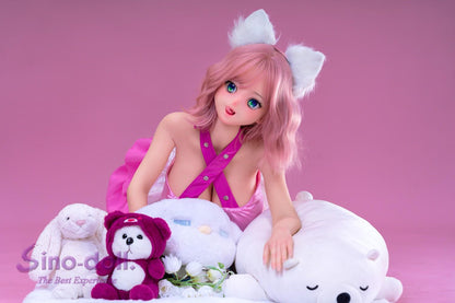 Sino Doll 143cm (4ft8") Big Breasts Full Platinum Silicone Sex Doll - Soft-Max – Linlan