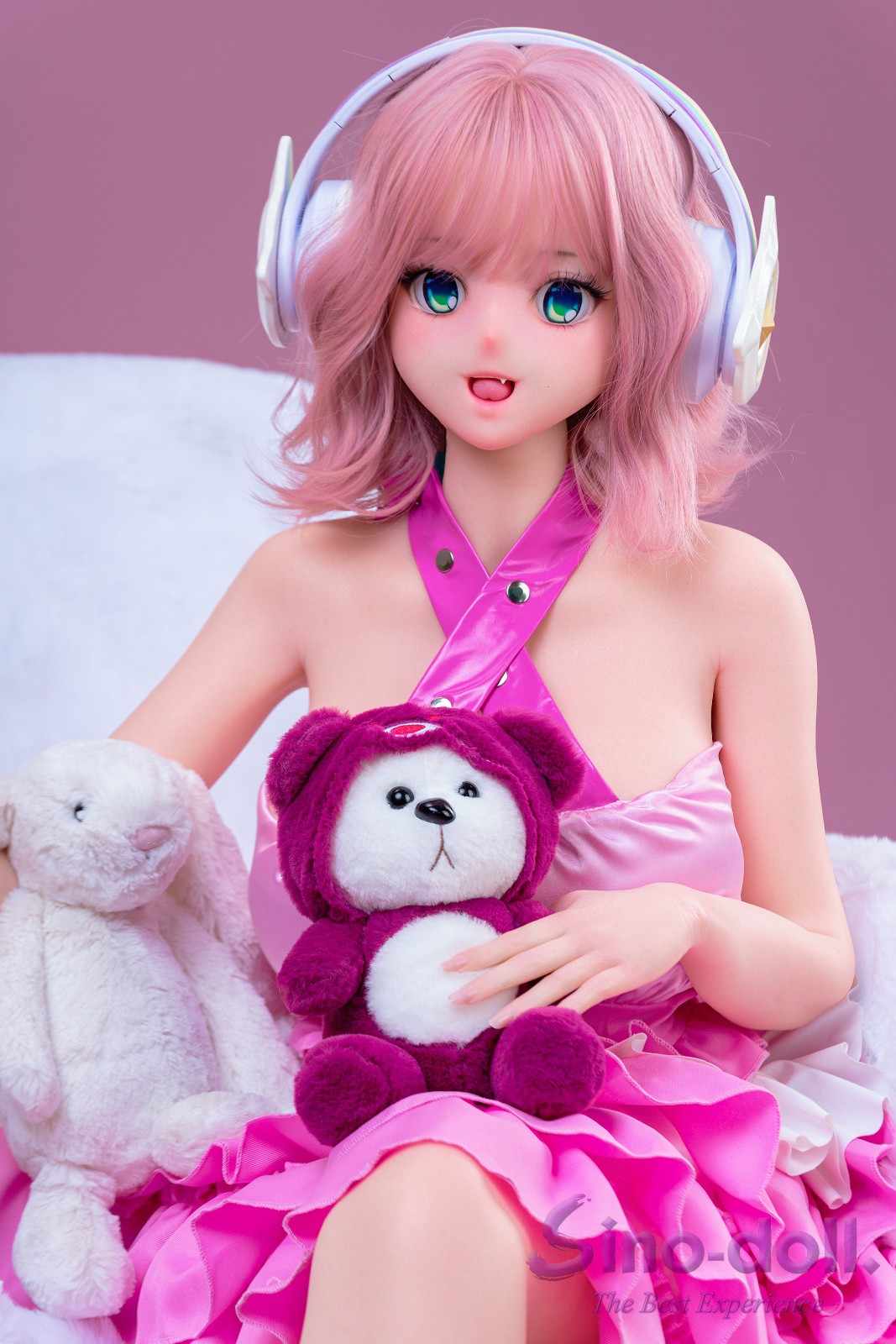 Sino Doll 143cm (4ft8") Big Breasts Full Platinum Silicone Sex Doll - Soft-Max – Linlan