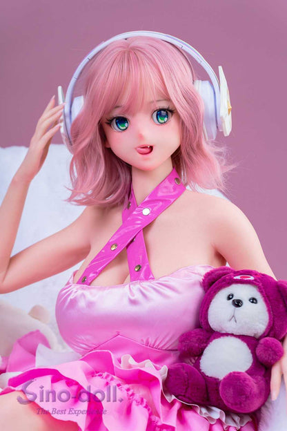 Sino Doll 143cm (4ft8") Big Breasts Full Platinum Silicone Sex Doll - Soft-Max – Linlan