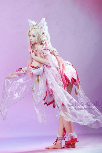 Sino Doll 143cm (4ft8") Huge Breasts Full Platinum Silicone - Soft-Max – Linmo