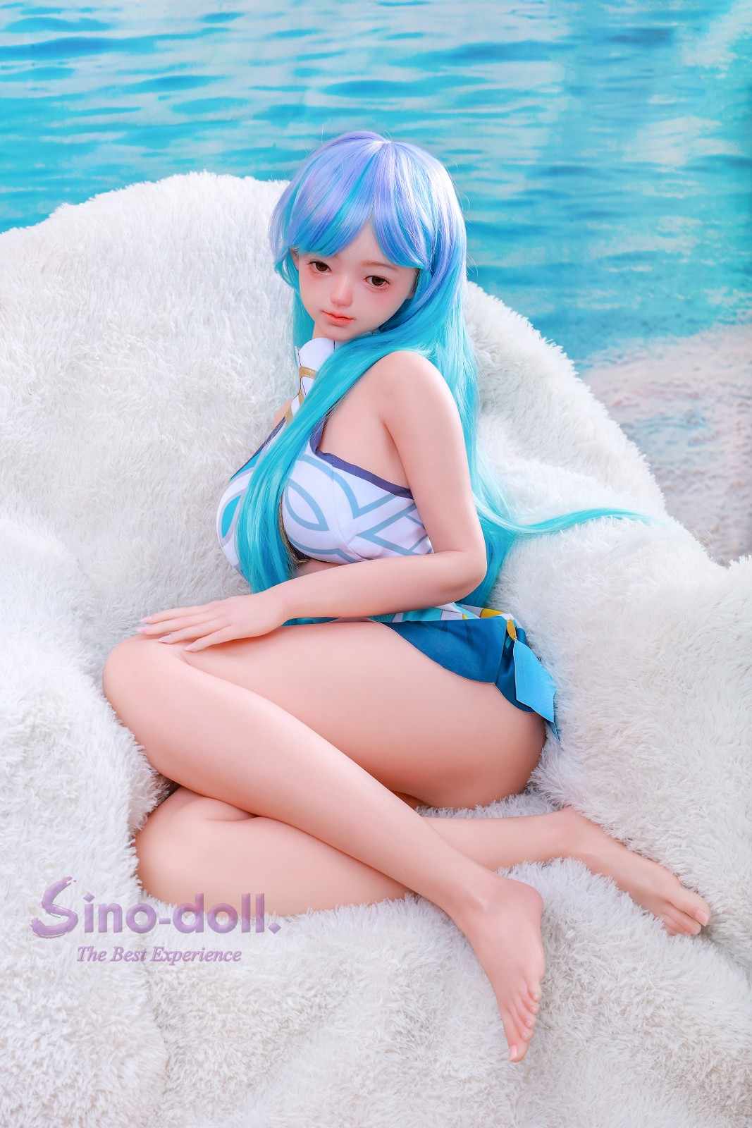 Sino Doll 143cm (4ft8") Normal Breasts Full Platinum Silicone Doll  - Soft-Max – Linbai