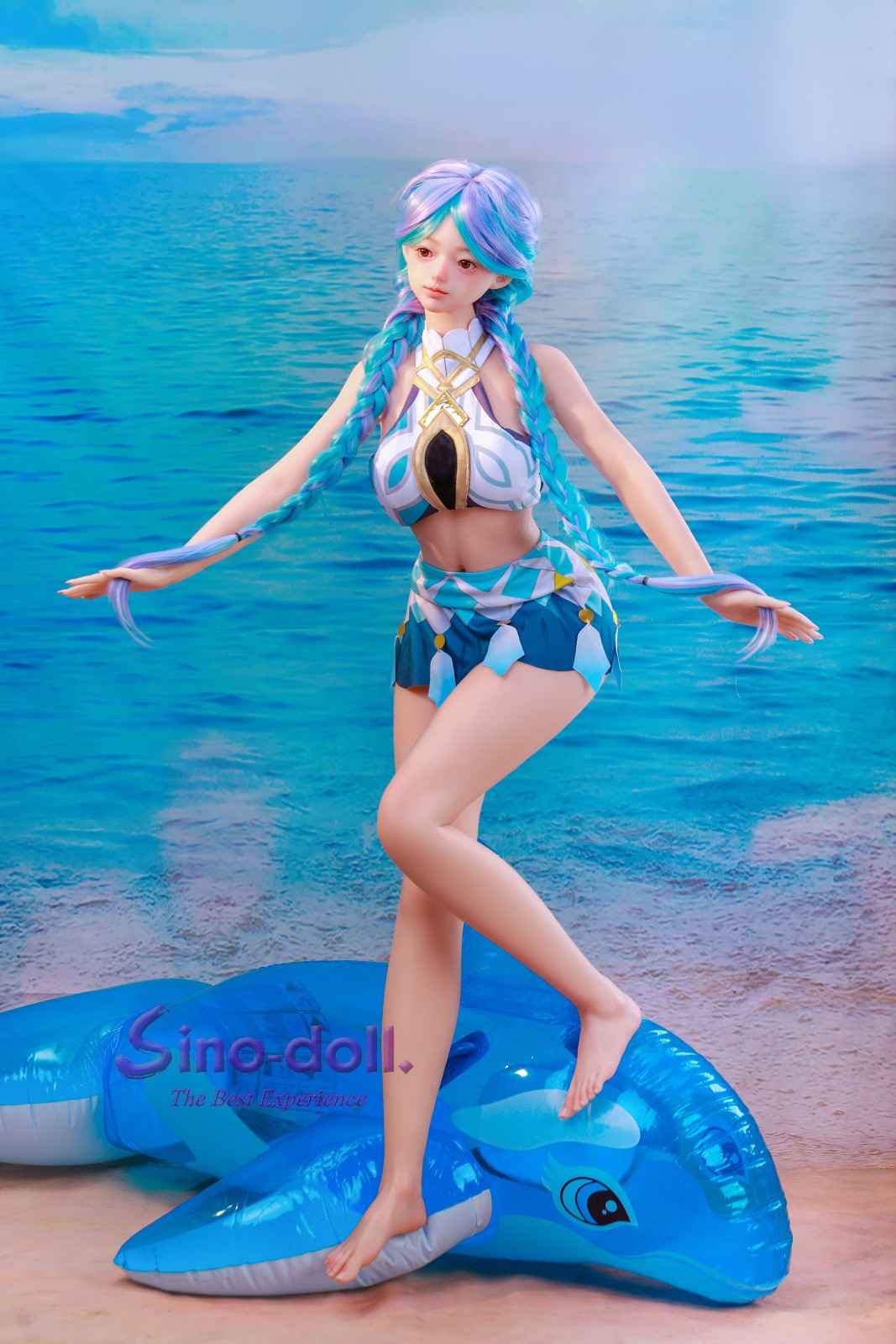 Sino Doll 143cm (4ft8") Normal Breasts Full Platinum Silicone Doll  - Soft-Max – Linbai
