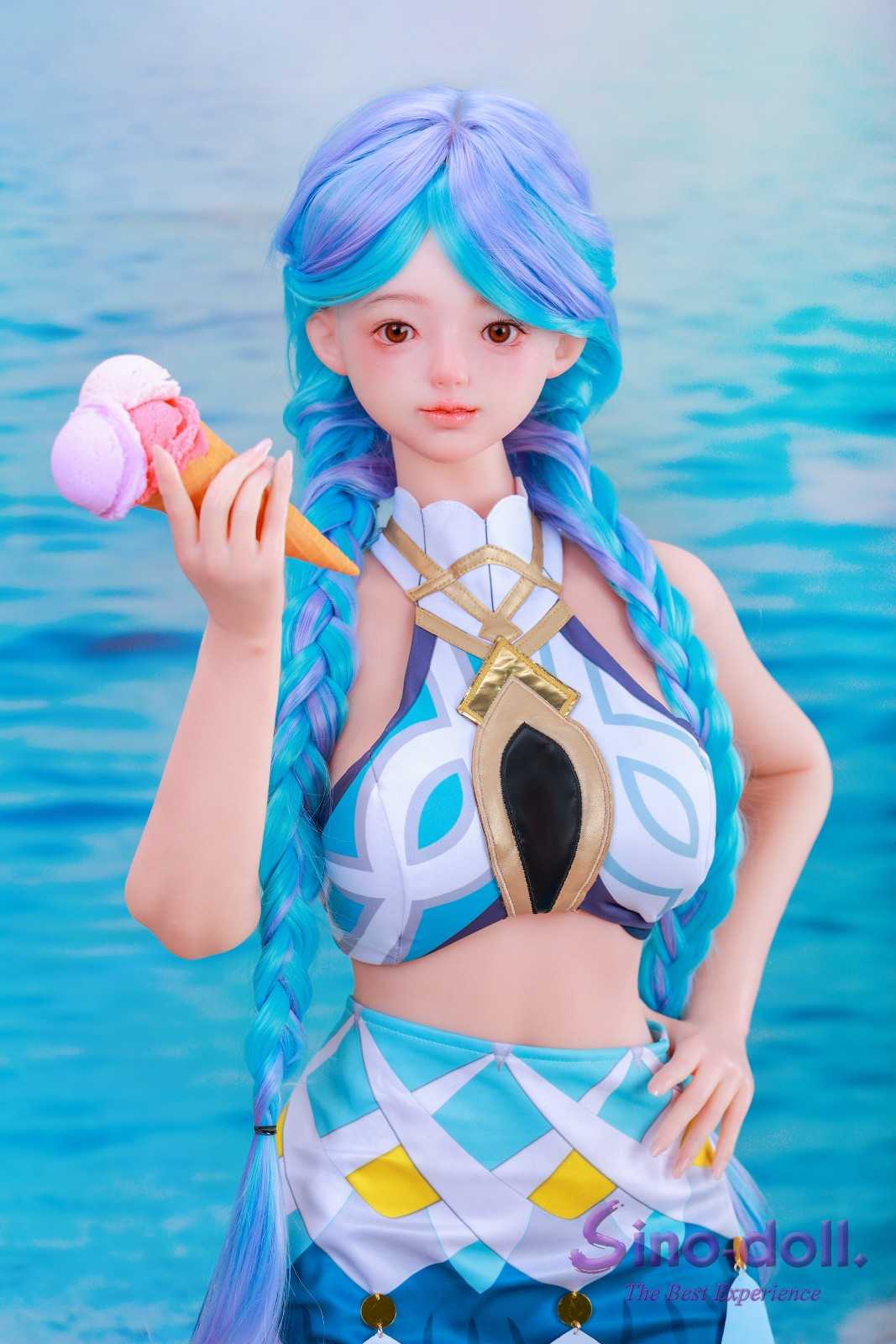 Sino Doll 143cm (4ft8") Normal Breasts Full Platinum Silicone Doll  - Soft-Max – Linbai
