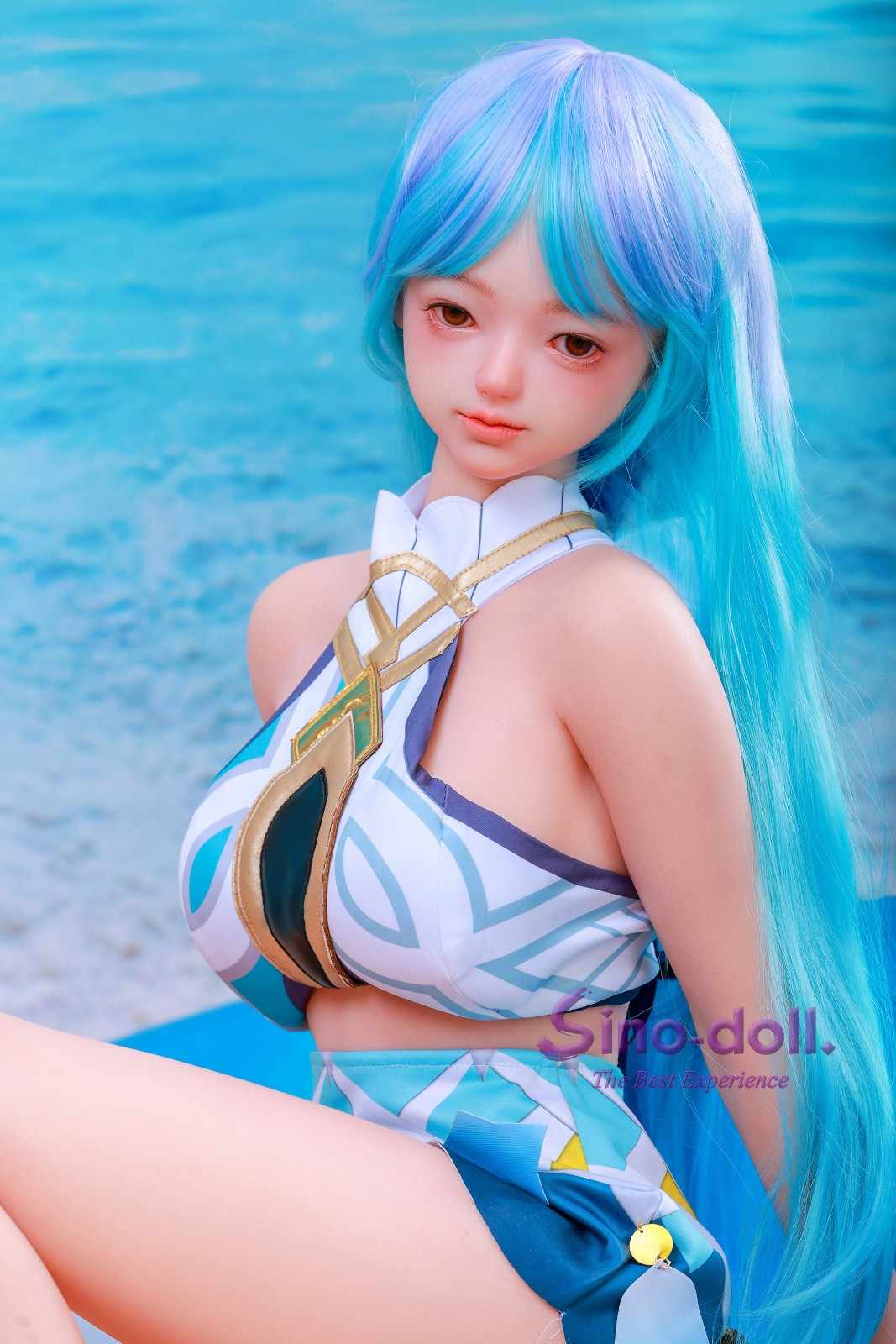 Sino Doll 143cm (4ft8") Normal Breasts Full Platinum Silicone Doll  - Soft-Max – Linbai