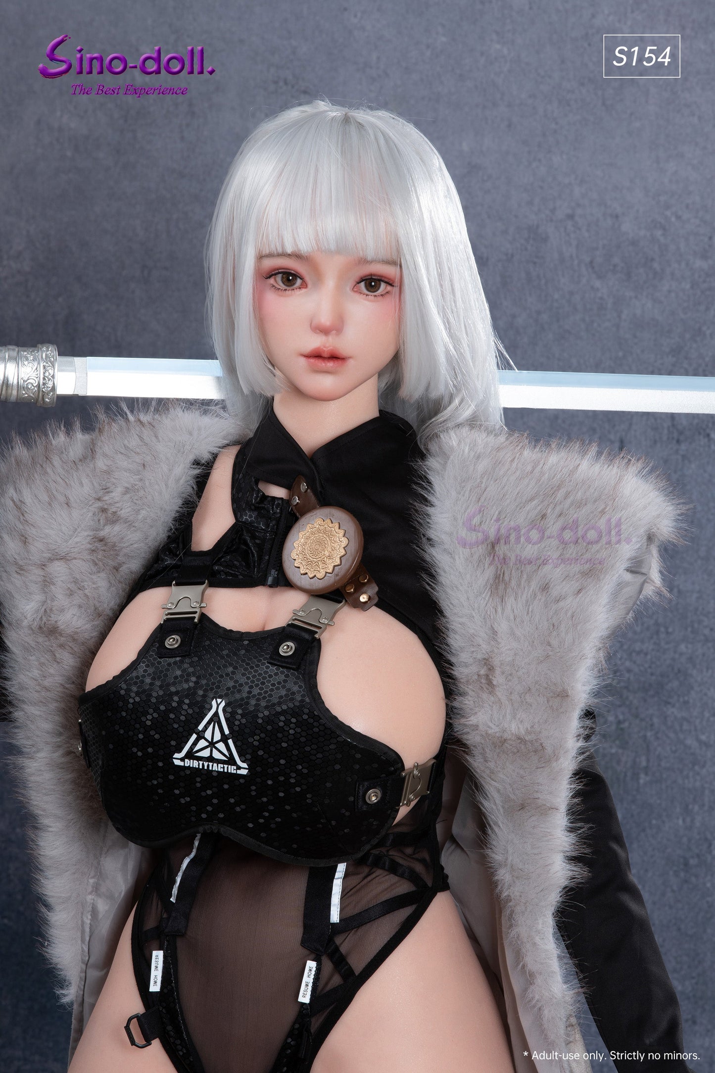 Sino Doll 154cm (5ft1") Full Silicone Sex Doll - Soft-Max - (R+S Effect)  – S62 Lintong