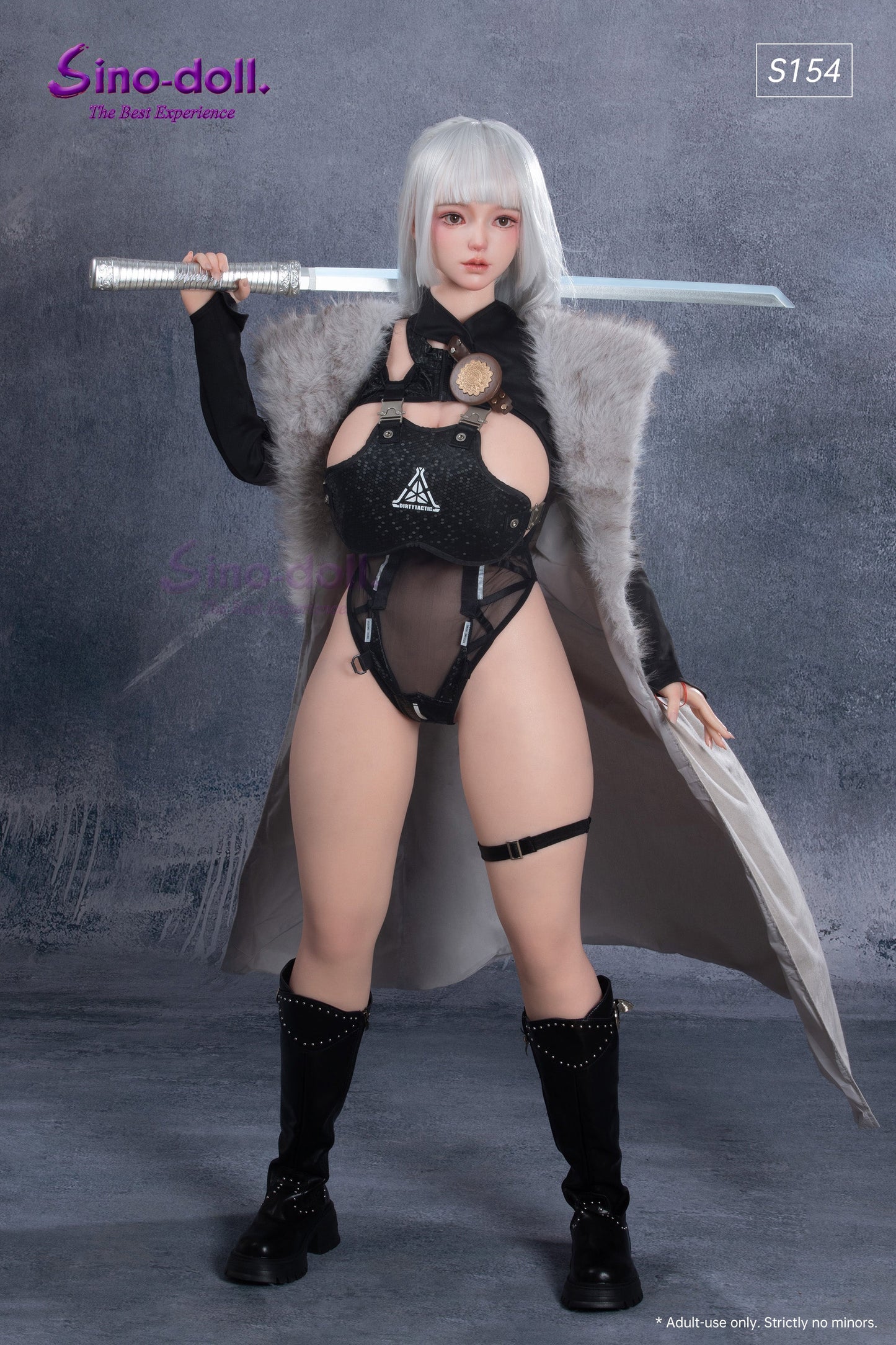 Sino Doll 154cm (5ft1") Full Silicone Sex Doll - Soft-Max - (R+S Effect)  – S62 Lintong