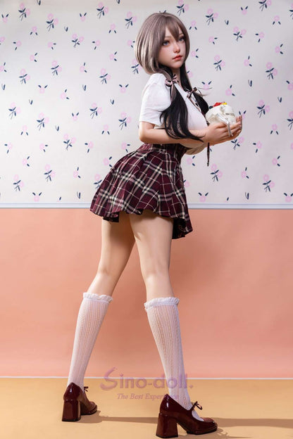 Sino Doll 159cm (5ft3") Full Platinum Silicone Sex Doll (R+S Effect) - Soft-Max – Linhong