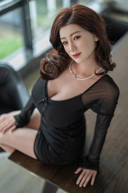 Starpery 148cm (4ft8") Milf Asian Silicone ROS Head Sex Dolls - J-Cup - Hao