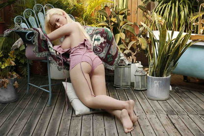 Starpery 156cm (5ft1") Blonde Hot Sex Dolls - E-Cup - Kelly