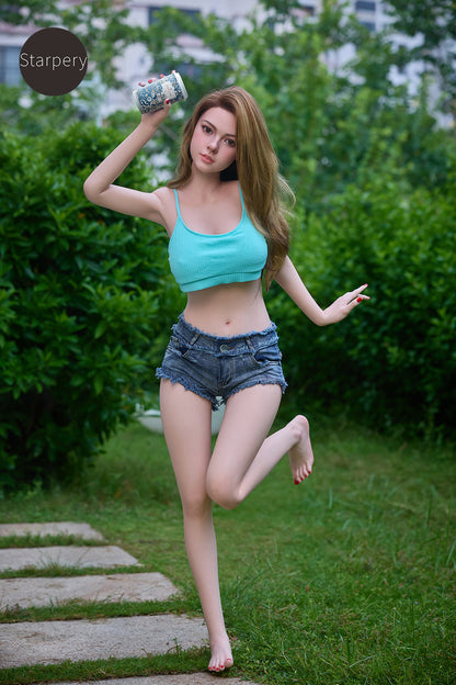 Starpery 159cm (5ft2") Lifelike Silicone Sex Doll - E-Cup - Candy