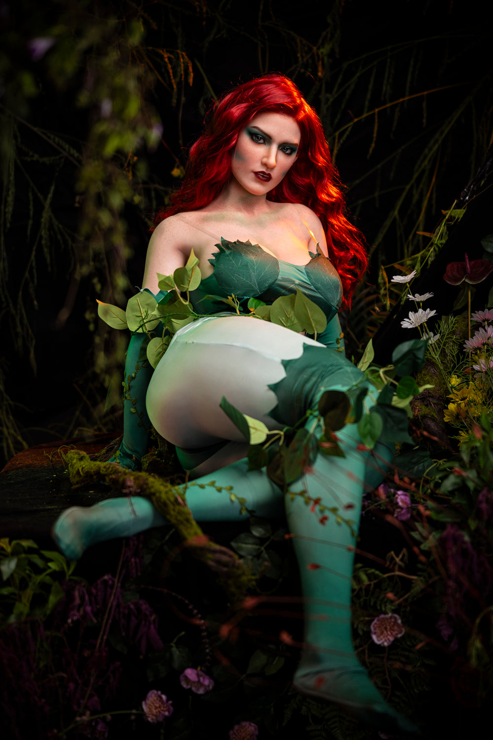 Starpery 165cm (5ft4") Fantasy Redhead Cosplay Silicone Sex Doll - G-Cup - Bella