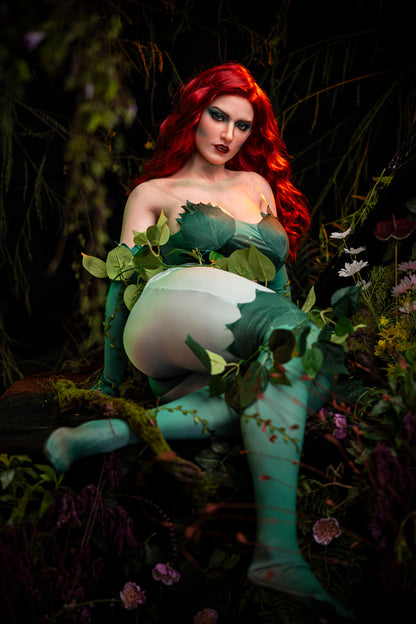 Starpery 165cm (5ft4") Fantasy Redhead Cosplay Silicone Sex Doll - G-Cup - Bella