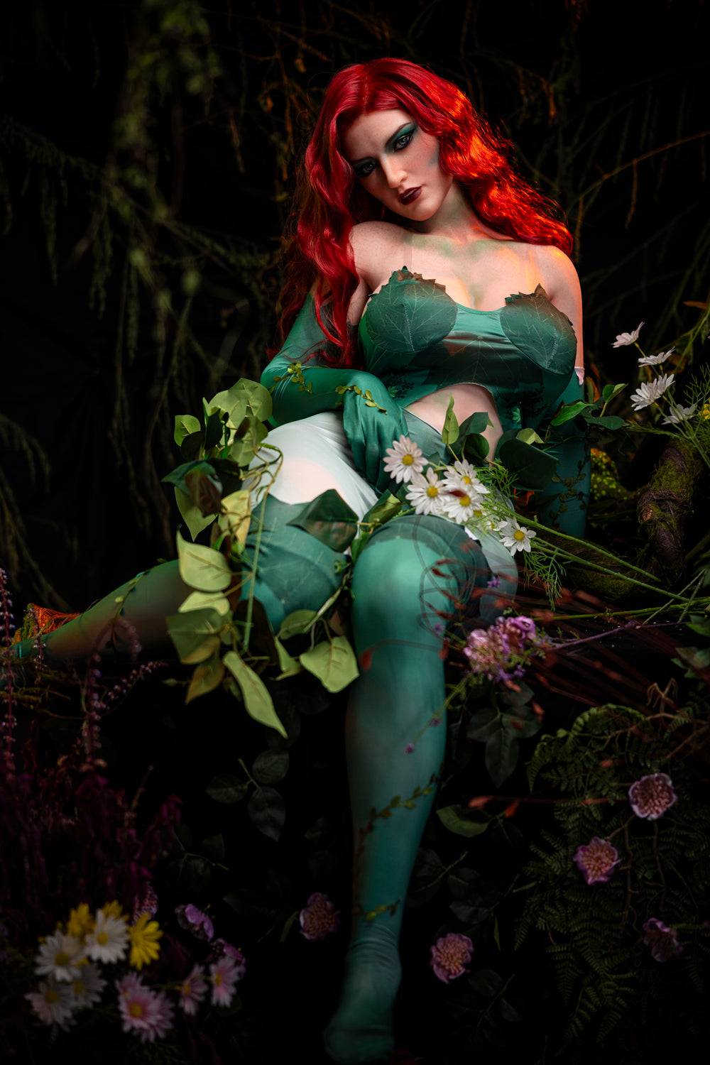 Starpery 165cm (5ft4") Fantasy Redhead Cosplay Silicone Sex Doll - G-Cup - Bella