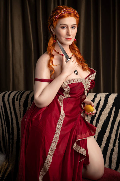 Starpery 165cm (5ft4") Lady Redhead Elegant Silicone Sex Doll - G-Cup - Lucretia