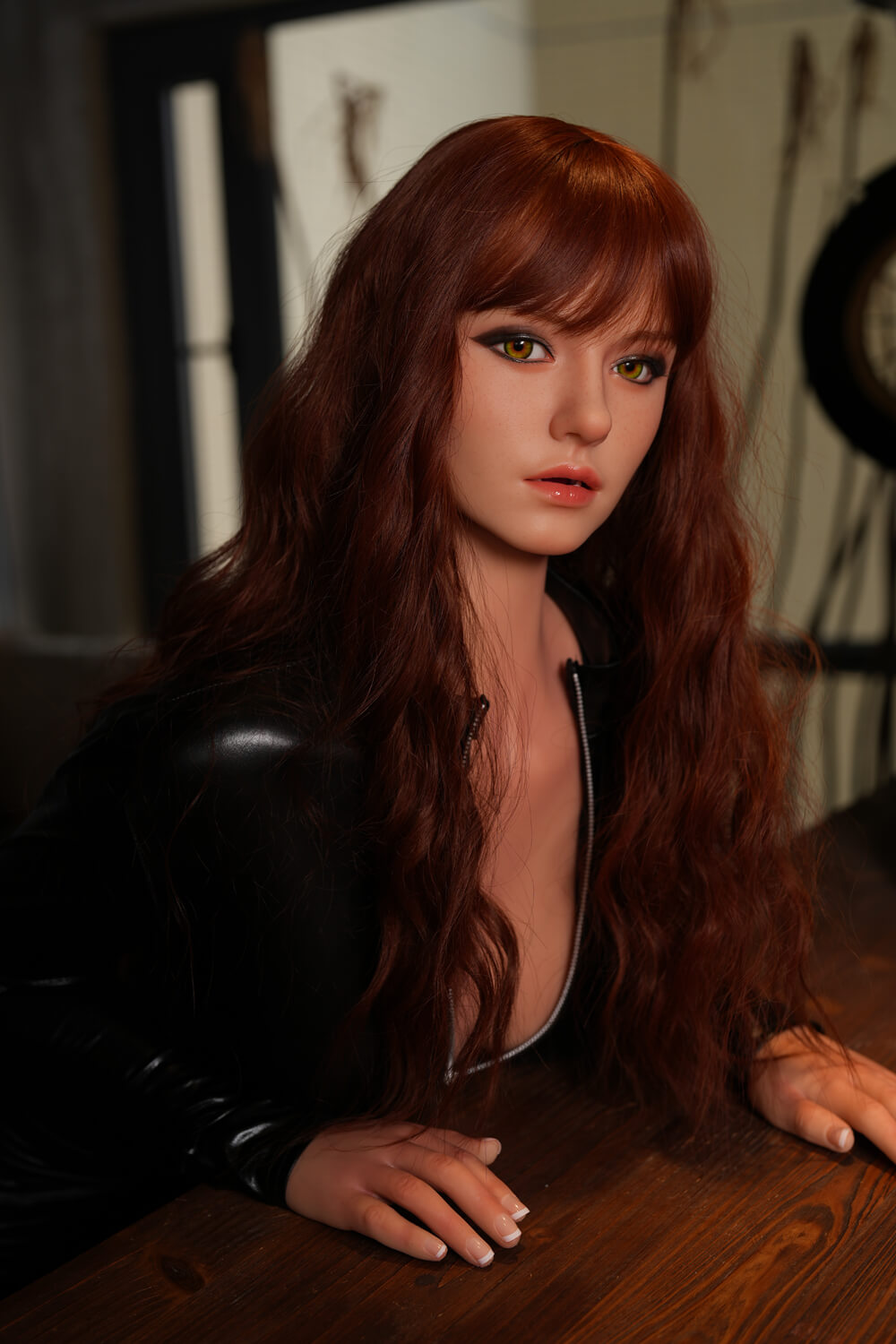 Starpery 165cm (5ft5") Sensual Redhead ROS Head Sex Doll - D-Cup - Natalia