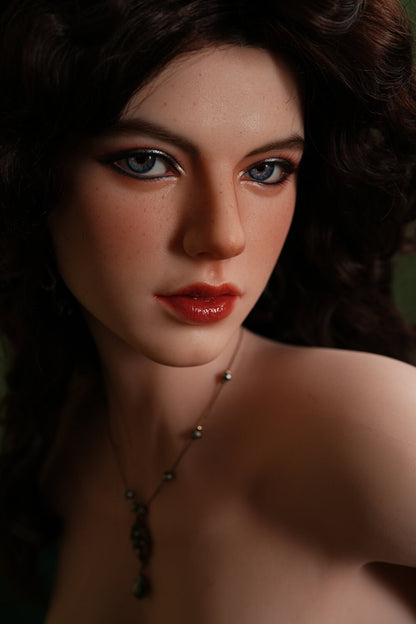 Starpery 167cm (5ft6") Sexy Curly Full Silicone Sex Doll - E-Cup - Mira