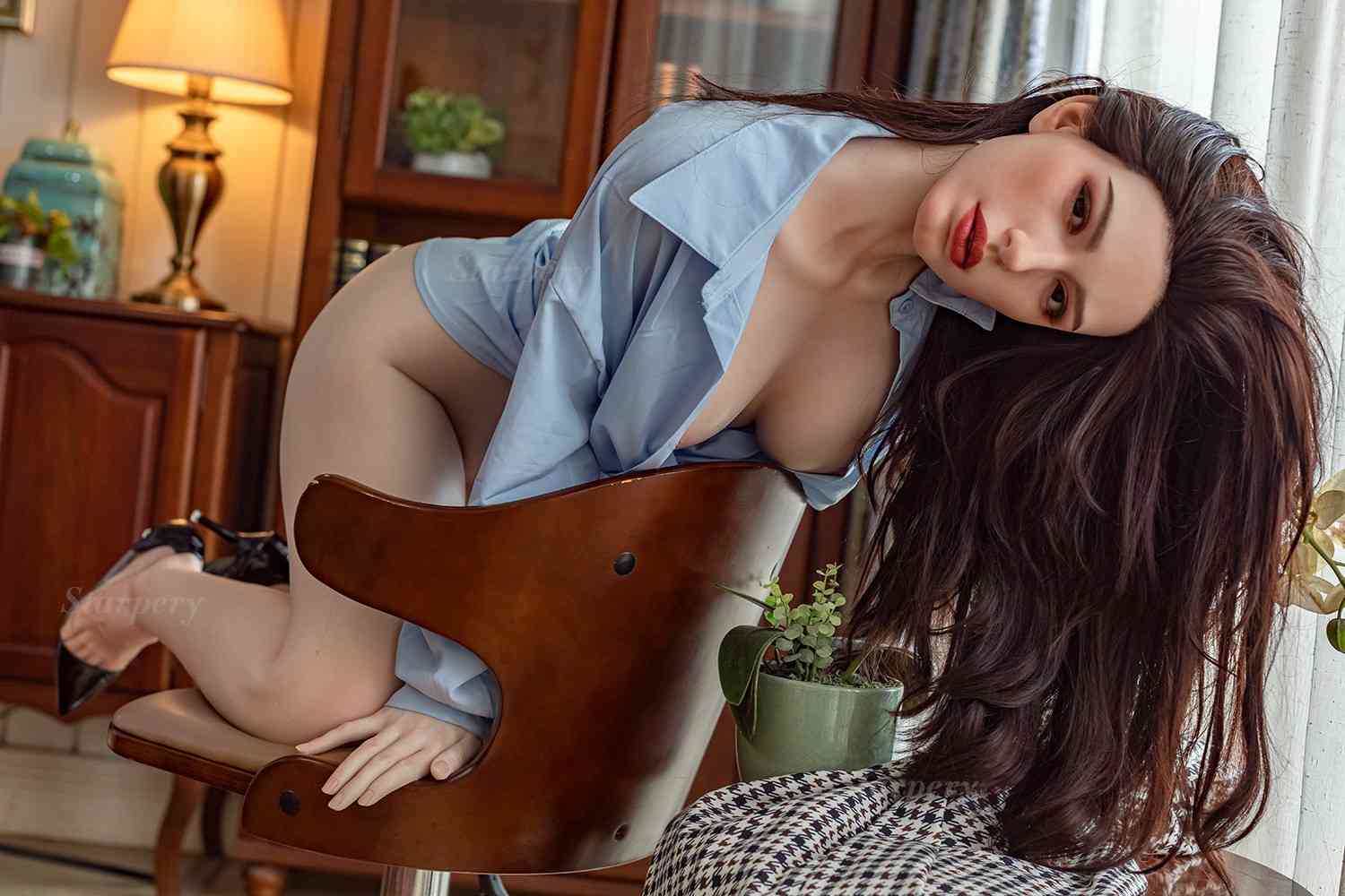 Starpery 169cm (5ft6.5") Silicone Adult Sex Dolls - C-Cup - Charlotte