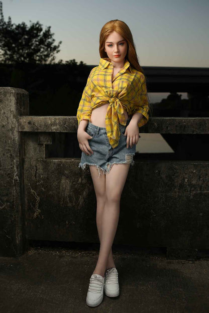 169cm (5ft6") Bashful Hybrid Love Doll TPE Body with Silicone Head - C- Cup- Daisy, Starpery, , Sexy Real Sex Dolls