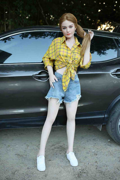 169cm (5ft6") Bashful Hybrid Love Doll TPE Body with Silicone Head - C- Cup- Daisy, Starpery, , Sexy Real Sex Dolls