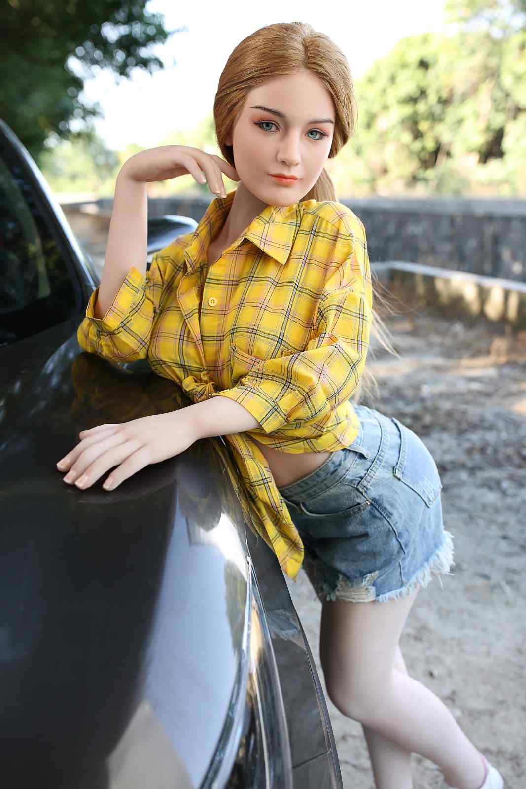 169cm (5ft6") Bashful Hybrid Love Doll TPE Body with Silicone Head - C- Cup- Daisy, Starpery, , Sexy Real Sex Dolls