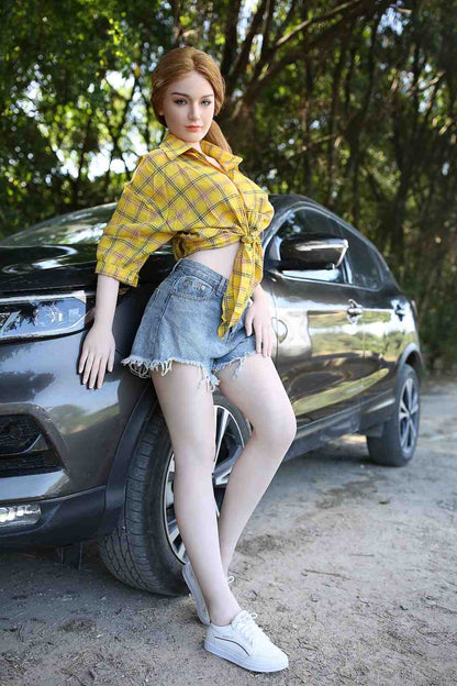 169cm (5ft6") Bashful Hybrid Love Doll TPE Body with Silicone Head - C- Cup- Daisy, Starpery, , Sexy Real Sex Dolls
