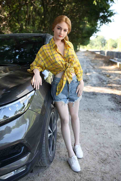 169cm (5ft6") Bashful Hybrid Love Doll TPE Body with Silicone Head - C- Cup- Daisy, Starpery, , Sexy Real Sex Dolls