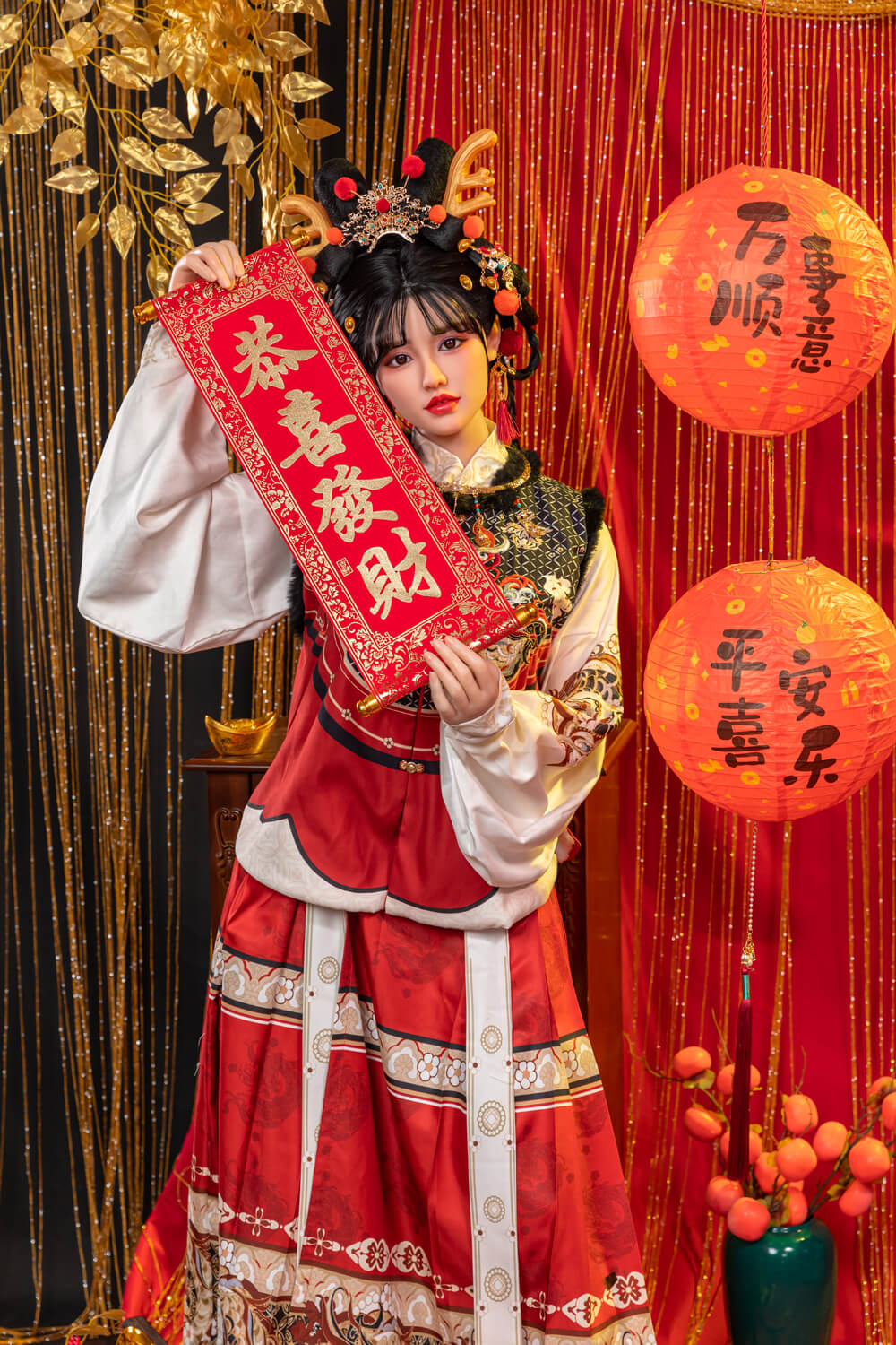 Starpery 169cm (5ft6") New Year China Silicone Sex Doll - C-Cup - Wuchi