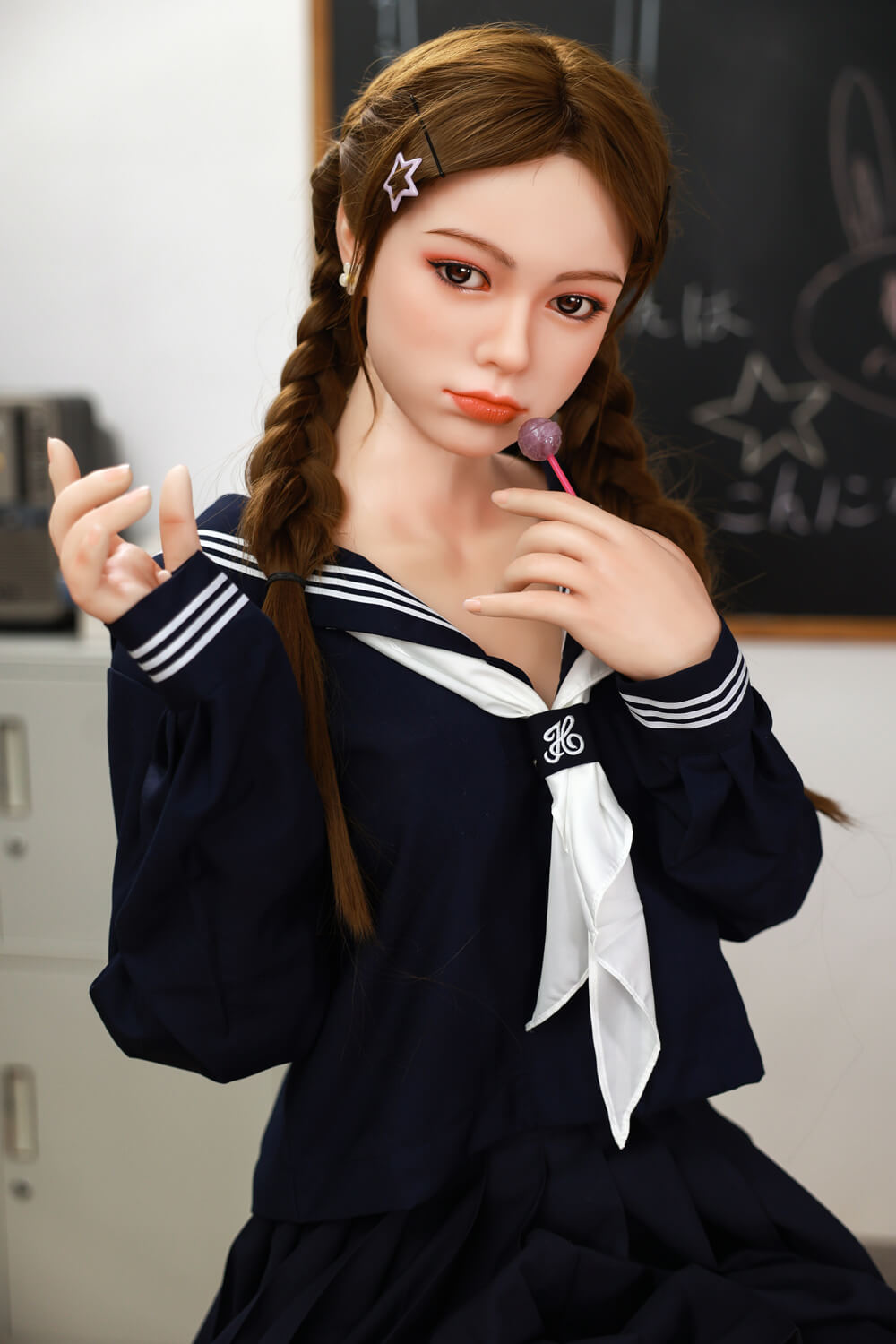 Starpery 171cm (5ft7") Skinny Brunette Sex Doll - A-Cup - Anran - In Stock | US Only