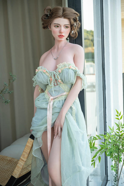 Starpery 171cm (5ft9") Lovely European ROS Head Silicone Sex Doll - D-Cup - Natalia