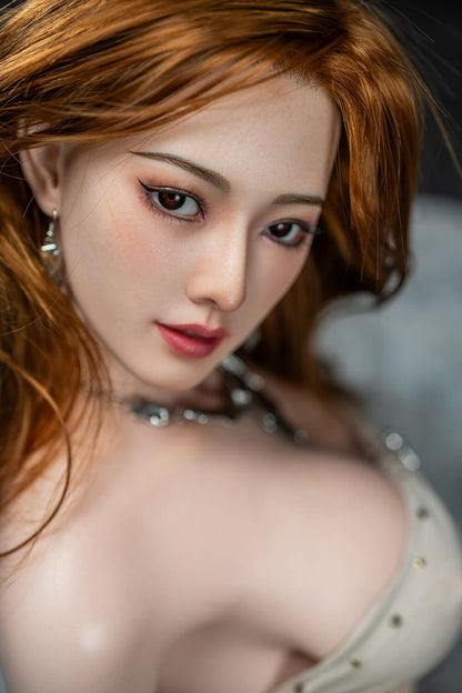 Starpery 171cm (5ft9') Redhead Asian Silicone Sex Doll - D-Cup - Misa