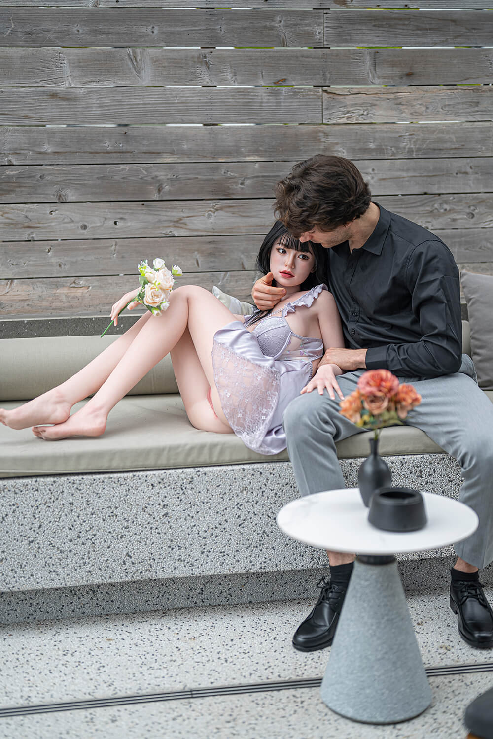 Starpery 171cm (5ft9") Skinny Japanese ROS Head Silicone Sex Doll - D-Cup - Barbara