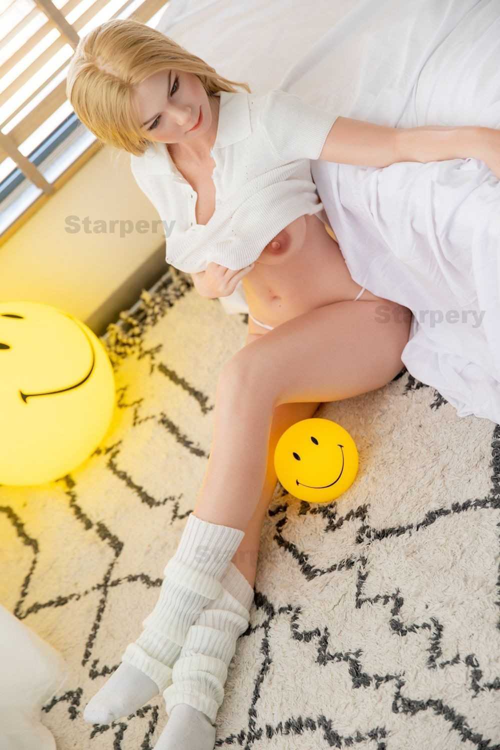 Starpery 172cm (5ft6") Beauty Blonde Silicone Sex Doll - F-Cup - Imogen - In Stock | US Only